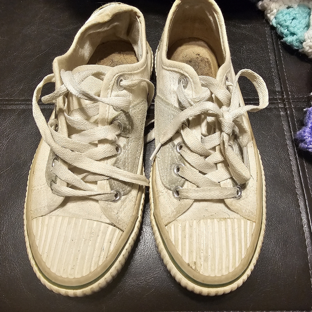 Well worn shoes
